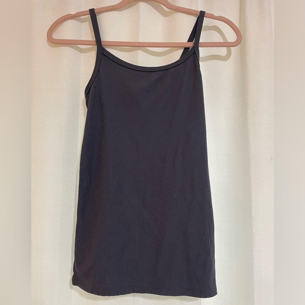navy tank top